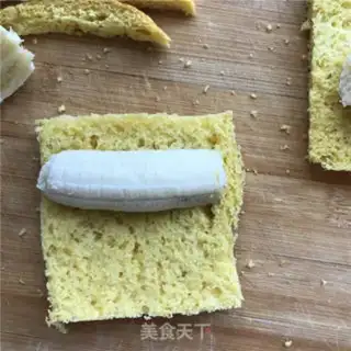 Make Banana toast step 1