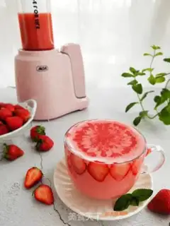 Make Strawberry yogurt step 12