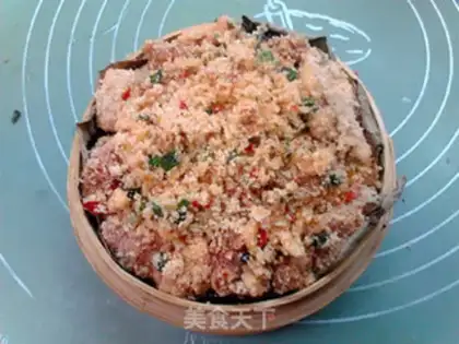 Make Puffed beef step 9