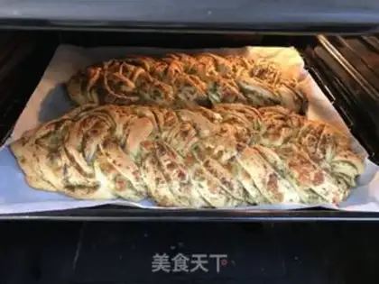 Make Garlic braid bread step 16