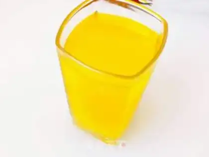 Make Lemon honey orange juice step 2