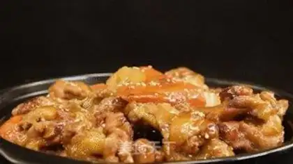 Make Potato chicken leg step 11