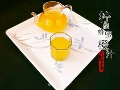 Make Lemon honey orange juice step 5