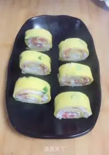 Make Breakfast egg rolls step 8