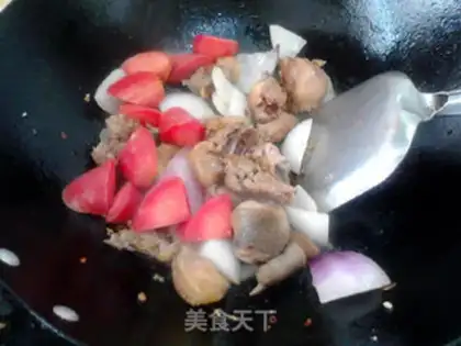 Make Curry chicken step 6