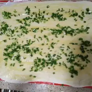 Make Onion cake step 4