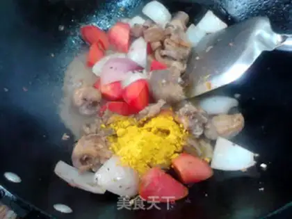 Make Curry chicken step 7