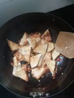 Make Spicy tofu step 6