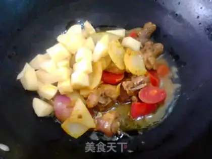 Make Curry chicken step 12