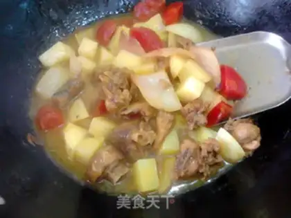 Make Curry chicken step 13