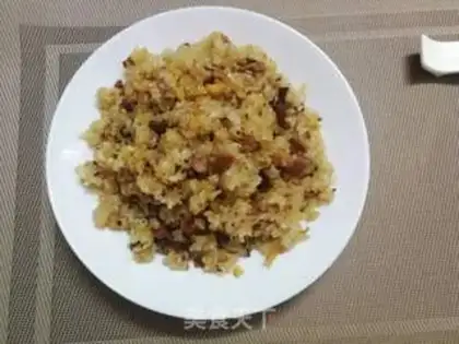 Make Fried Vietnamese rice step 4
