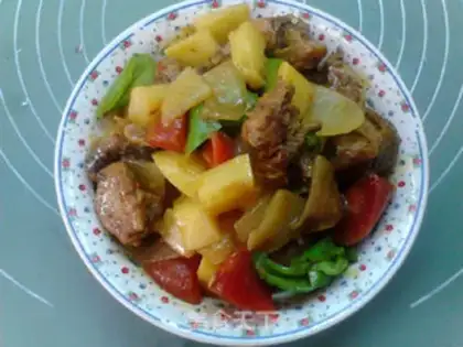 Make Curry chicken step 16