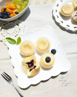 Make Blast blueberry cake step 18