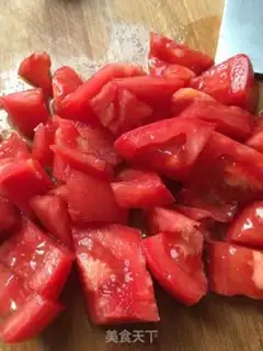 Make Tomato gold needle fat cow step 1