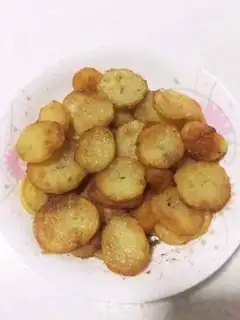 Make Spam peppers, potatoes step 5
