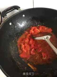 Make Tomato gold needle fat cow step 4