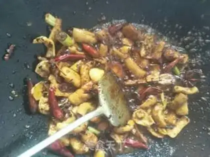 Make Potato intestines step 7