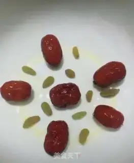 Make Red-tree rice cake step 2