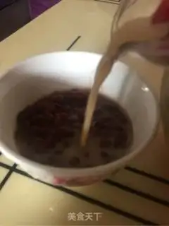 Make Red Bean Milk step 2