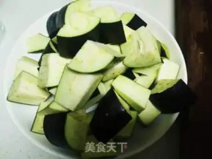 Make Red eggplant step 0