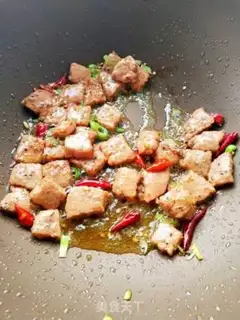 Make Black pepper beef abalone mushrooms step 3