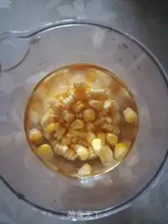 Make Rose corn juice step 1