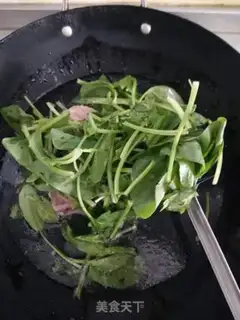 Make Spinach pork soup step 2