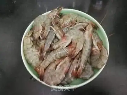 Make Salt shrimp step 1