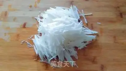 Make Fried radish step 2
