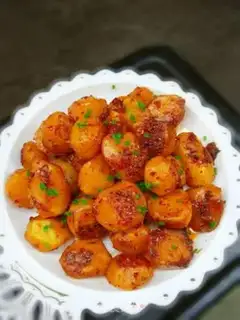 Make Spicy potatoes step 9