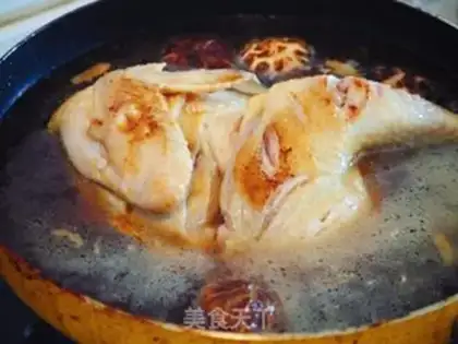 Make Red chicken step 4