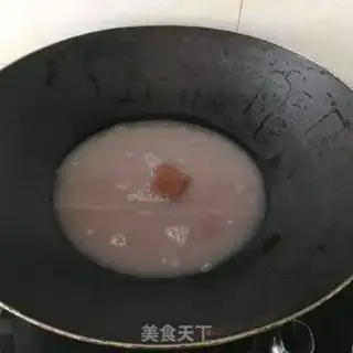 Make Three bean cake step 1