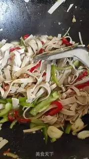 Make Twin pepper tofu step 5