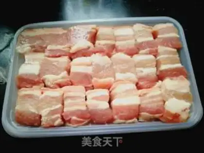 Make Red meat step 0