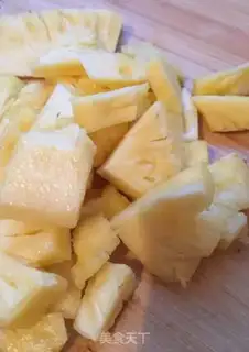Make Pineapple scallops step 2