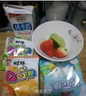 Make Fruit pudding step 0