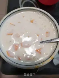 Make Homemade mango yogurt step 1