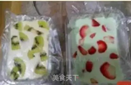 Make Fruit pudding step 4