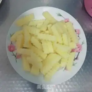 Make Celery leaves, potatoes step 5
