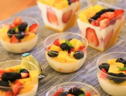Make Fruit pudding step 6