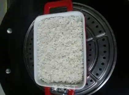 Make The rice is dry step 0