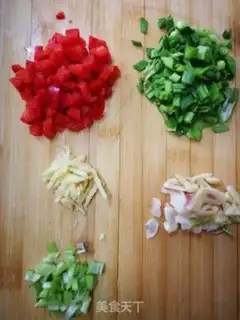 Make Garlic tofu step 2