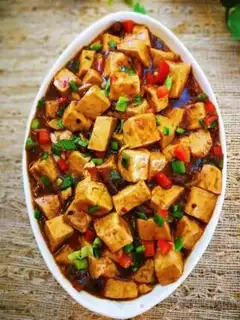 Make Garlic tofu step 8