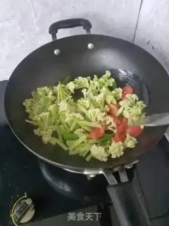 Make Tomato broccoli step 2