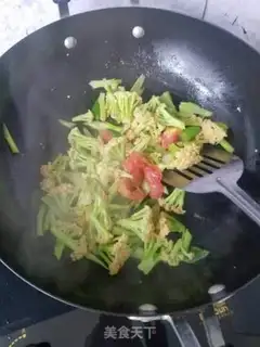 Make Tomato broccoli step 4
