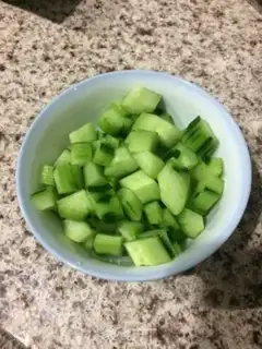 Make Five-coloured chow step 0