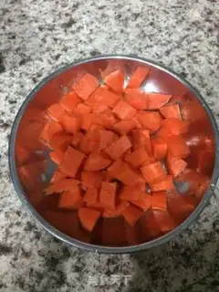 Make Five-coloured chow step 1