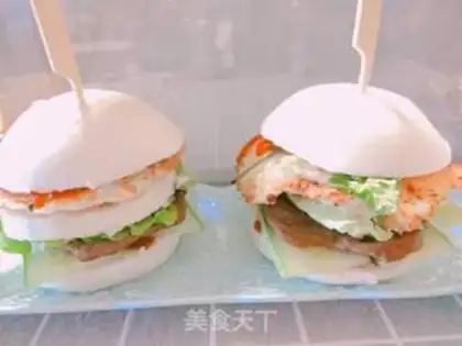Make A steak eggburger step 12