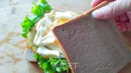 Make Simple sandwiches step 6