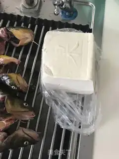 Make Stinger fish tofu step 1